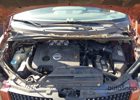 2005 Nissan Quest 3.5 z USA, uszkodzony, nr VIN 5N1BV28U45N123514